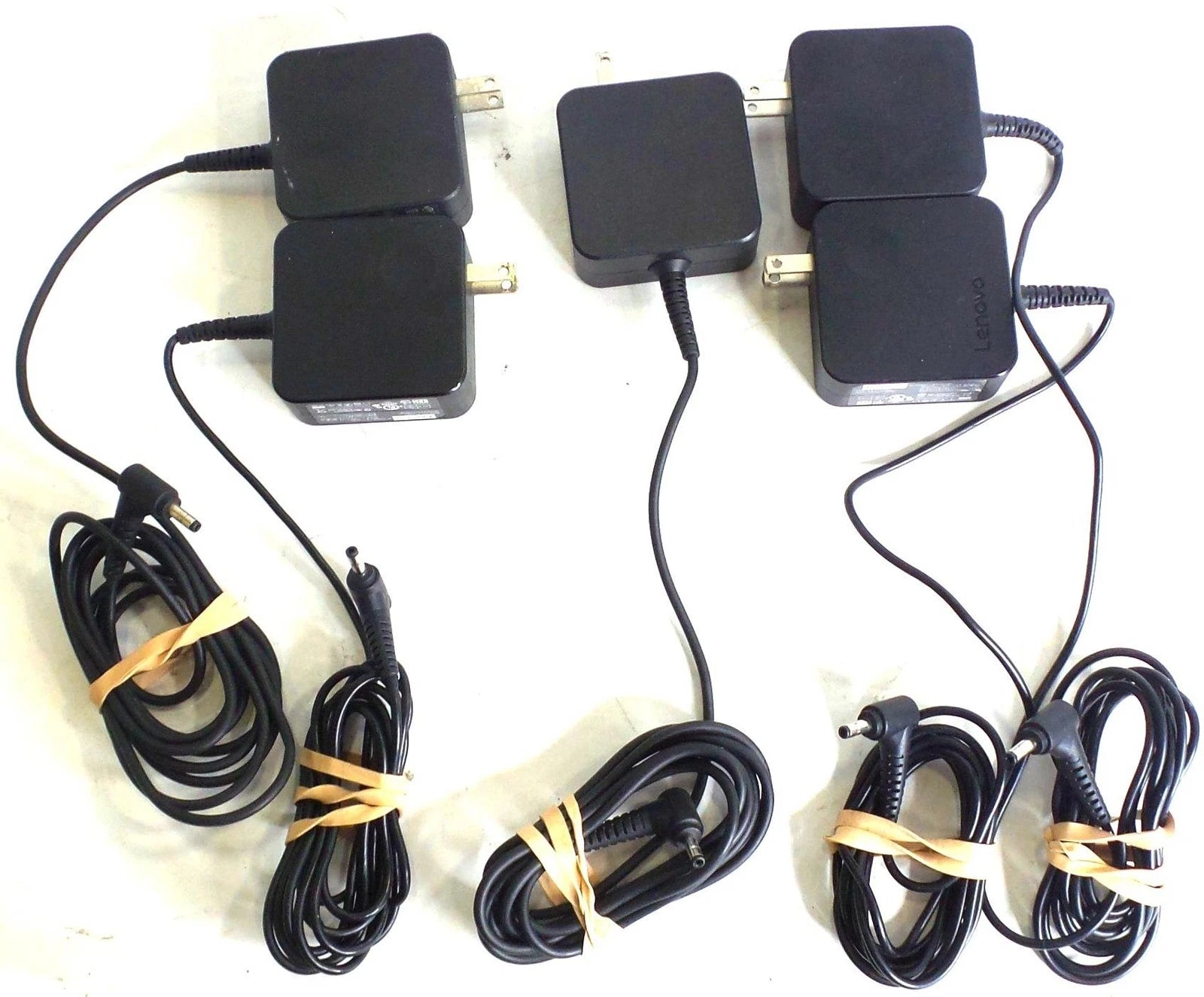 Lot of 5 Lenovo  AC charger 20V/2.25A/45W - Free Shipping