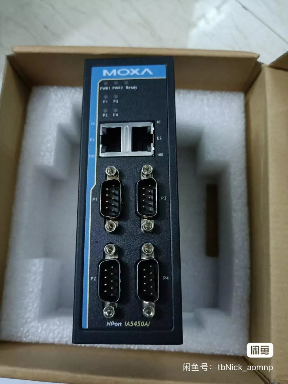 1PC NEW NPort IA5450AI switch