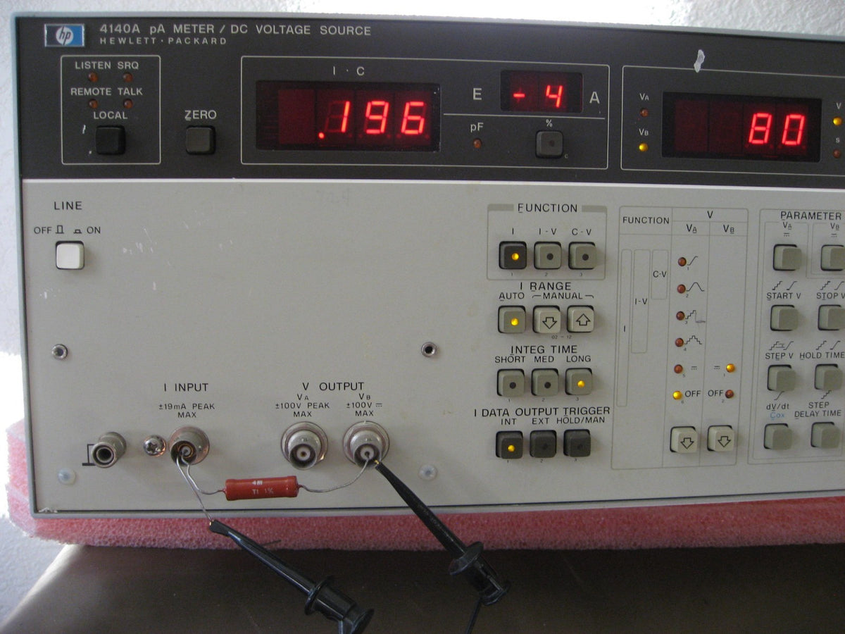HP4140A MOSFET Leakage and Gate Capacitance Meter