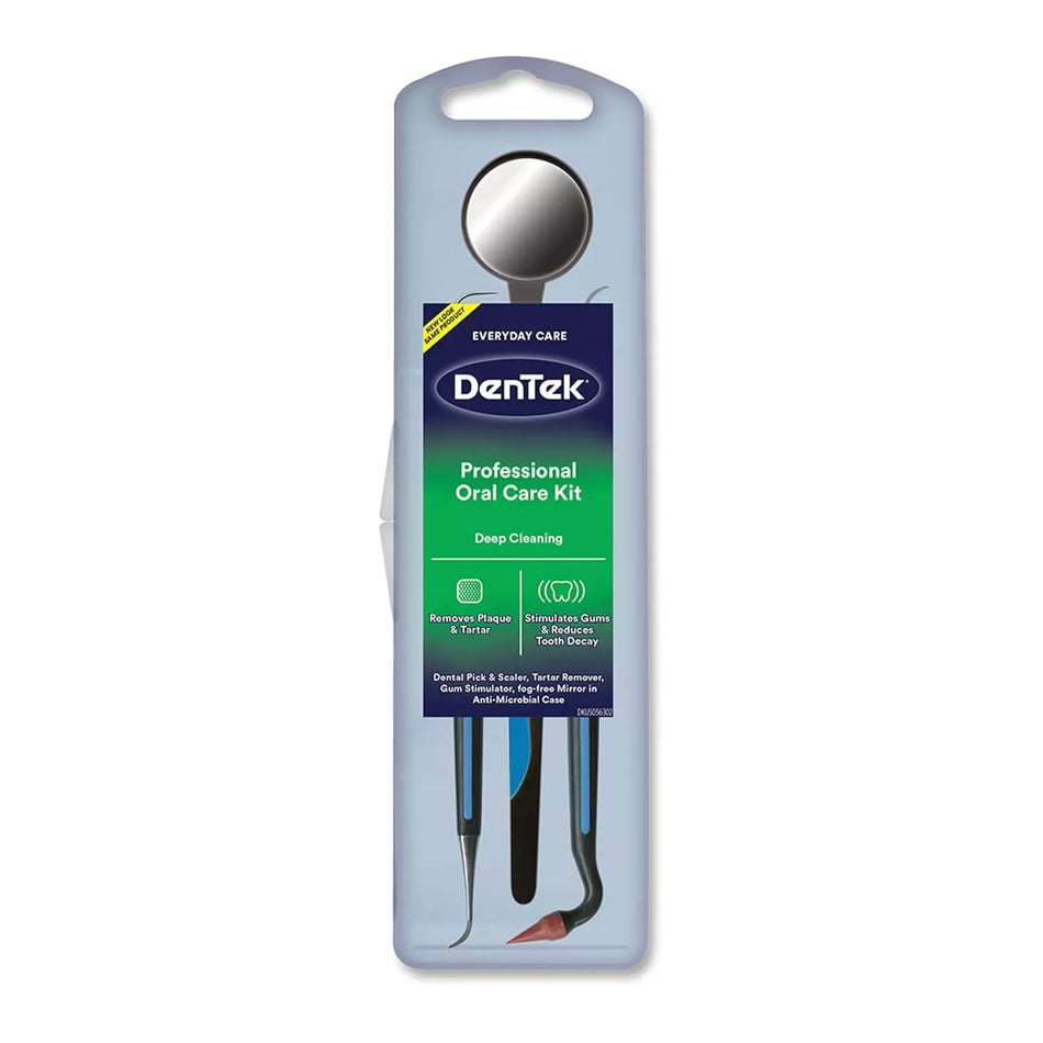 Professional Oral Care Kit with Plaque & Tartar Remover, Dental Pick, Scale