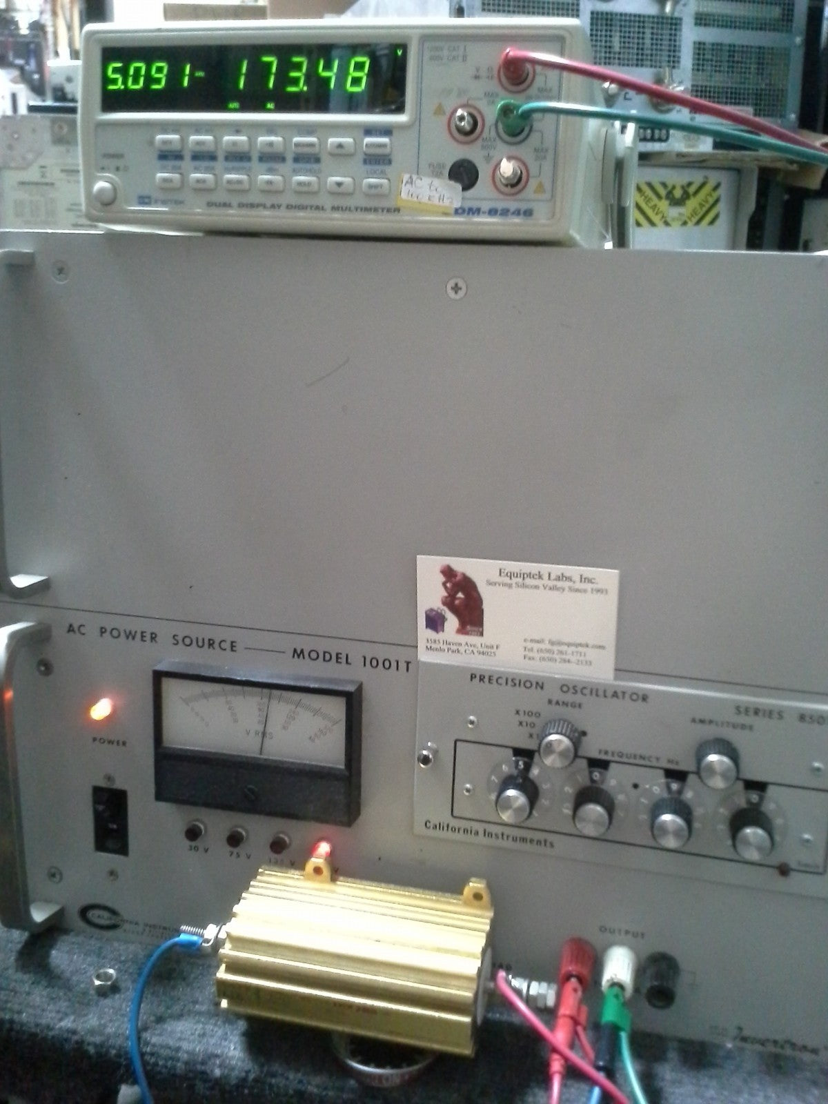 AC Power Source 1 kVA 45Hz to 5kHz