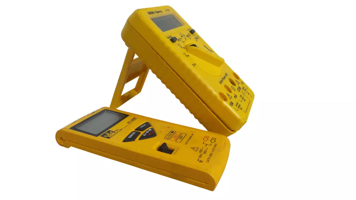 Lot of 2 IDEAL 61-605 & Sperry 61-609 Digital Multimeter