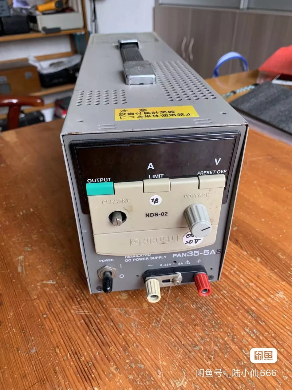 1PC USED Adjustable power supply PAN35-5A 0-35V 0-5A by DHL or FedEX #W550H WX
