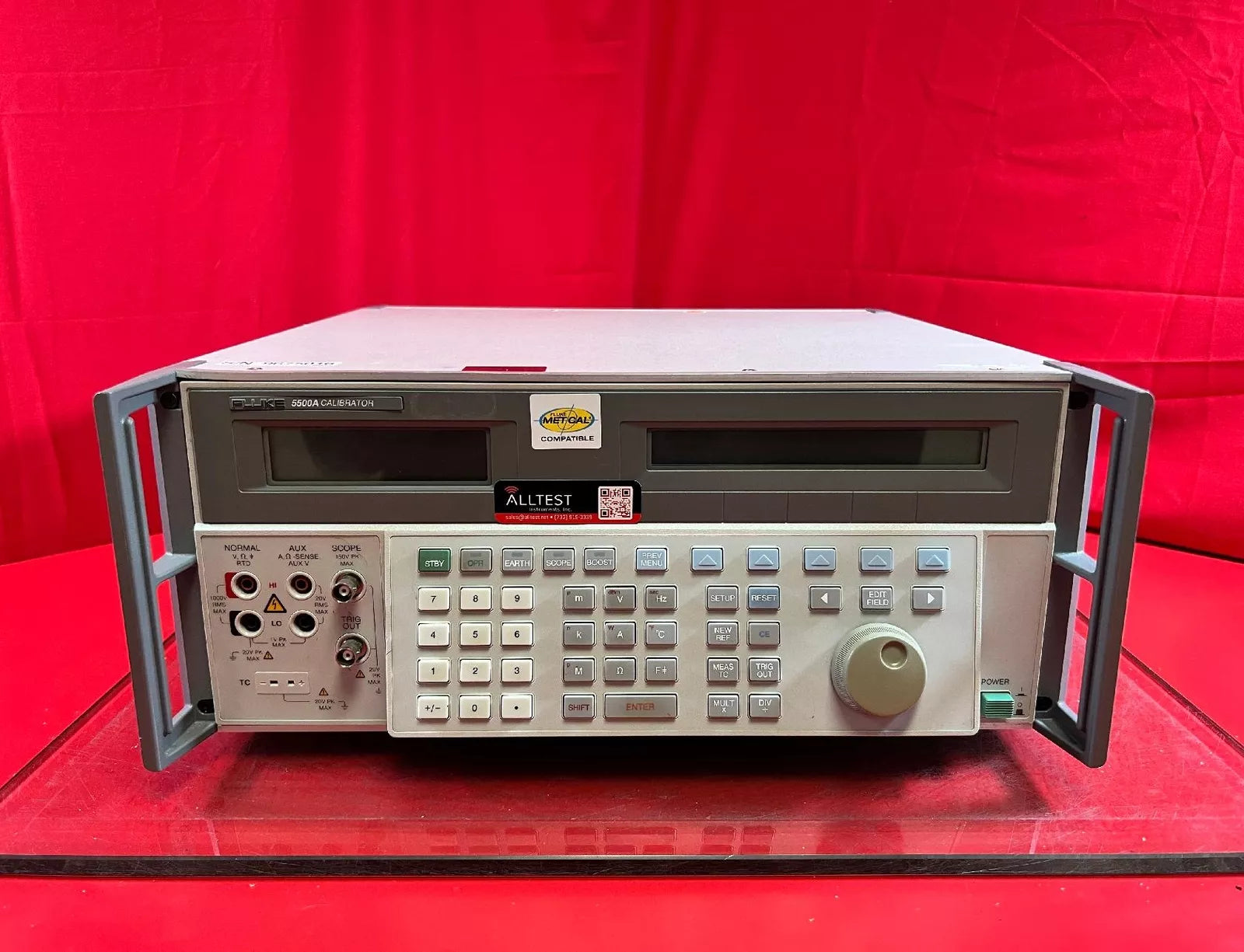 Fluke 5500A Opt. SC300 Multi-Function Calibrator, 9675016