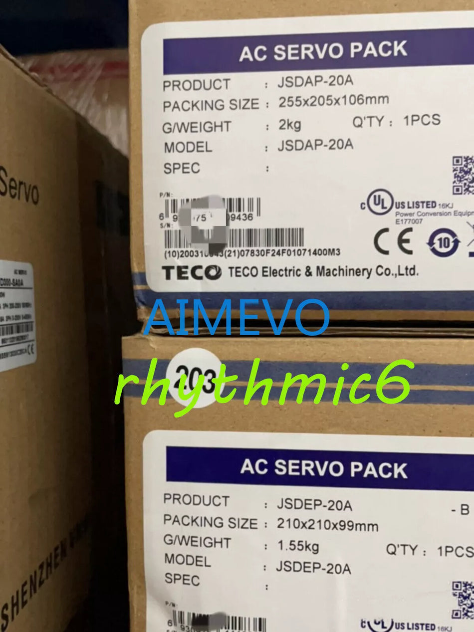 Brand New TECO JSDAP-30A Servo Drive