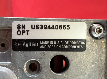 Agilent/Keysight 86112A Dual Electrical 20 GHz Plug-In Module