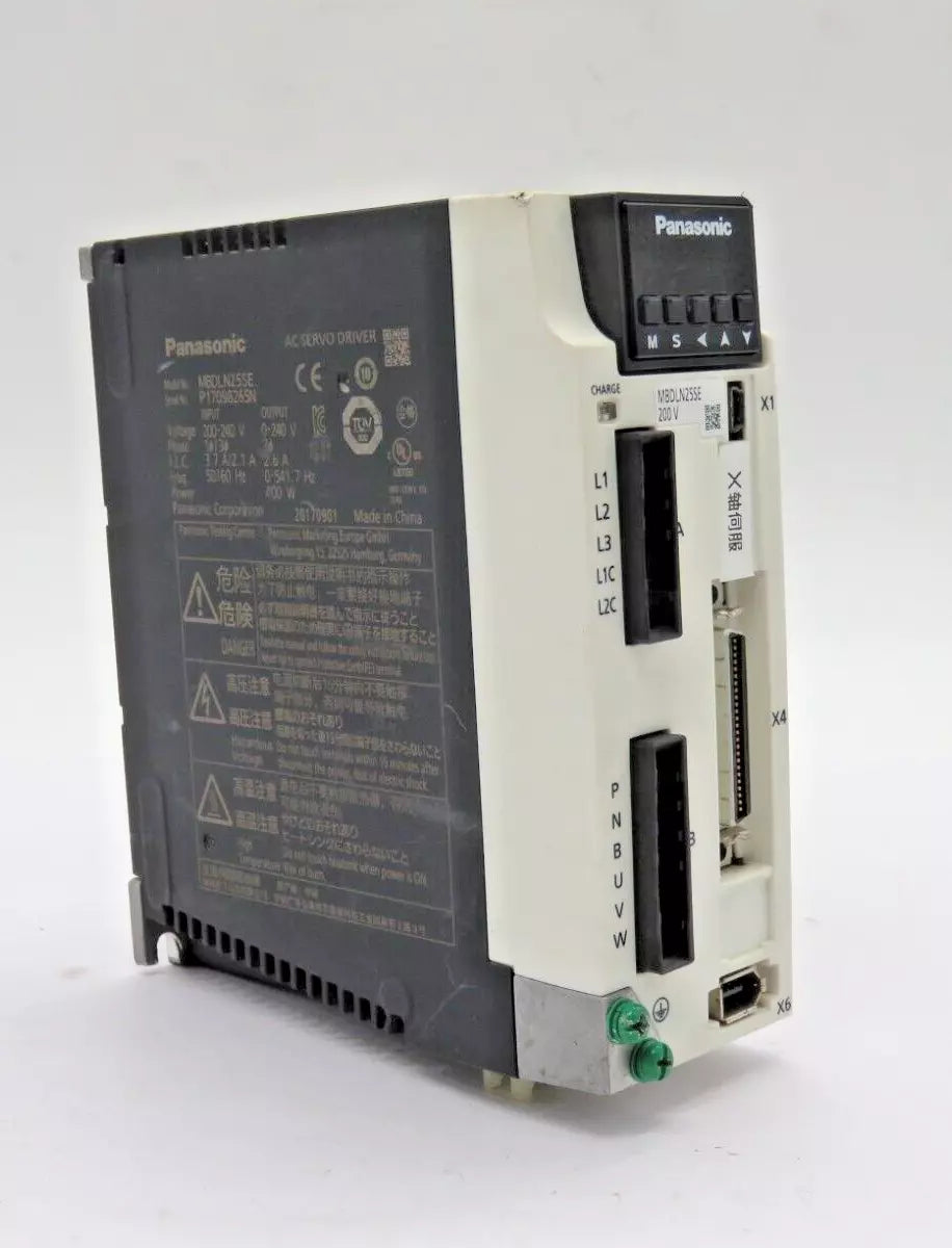 Panasonic MBDLN25SE AC Servo Drive 400W 0-240V 2.6A 1/3 Phase Tested