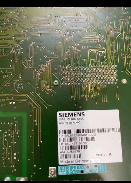 Siemens 6FC5112-0DA01-0AA1 Product: Features, Specifications