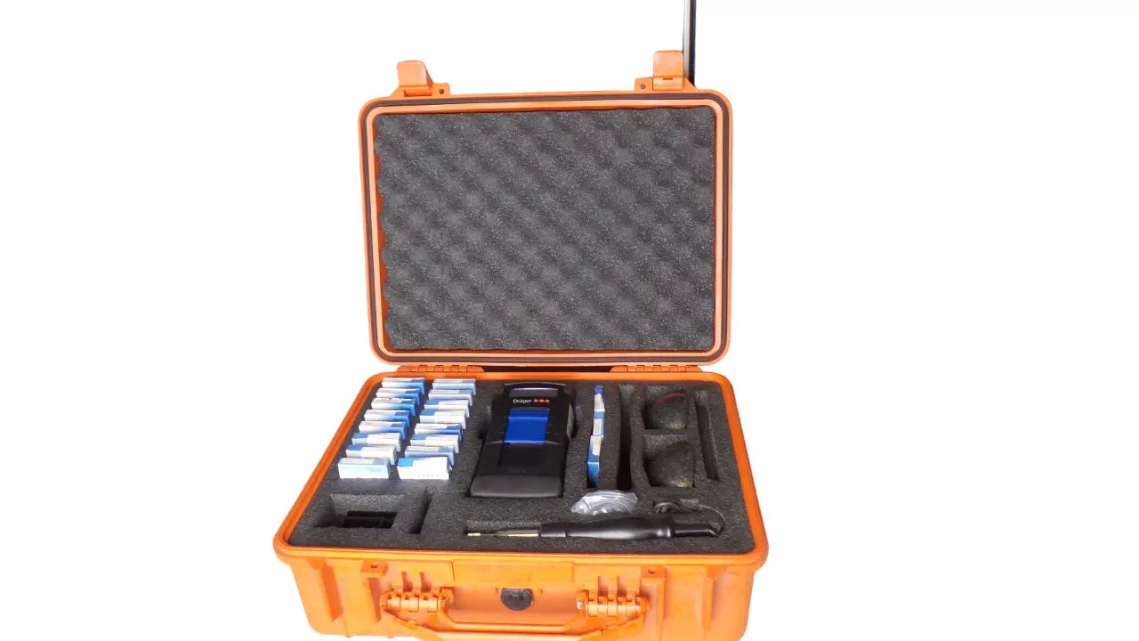 Drager 6405300 CMS Permissible Gas Analyzer with Chip Ammonia