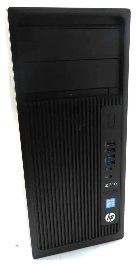 HP Z240 Tower Workstation Core i7-7700K 4.20Ghz 32GB 256GB SSD 1TB HD Win10 Pro