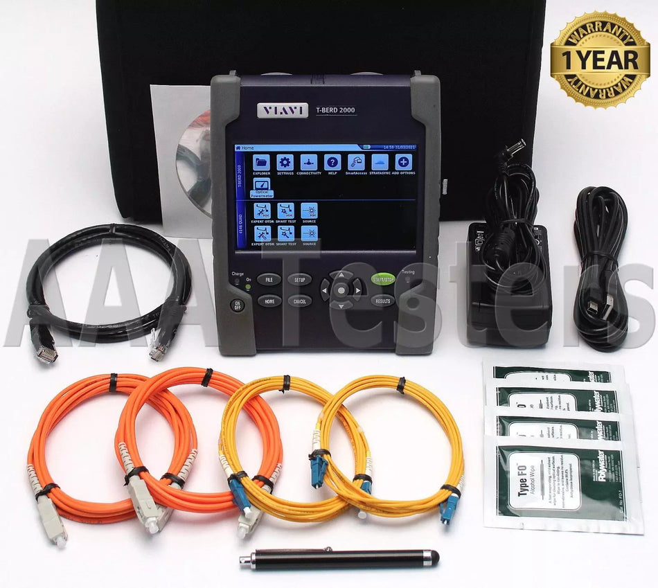 JDSU Viavi T-BERD 2000 4146 Quad SM MM Fiber OTDR 850/1300/1310/1550 T BERD