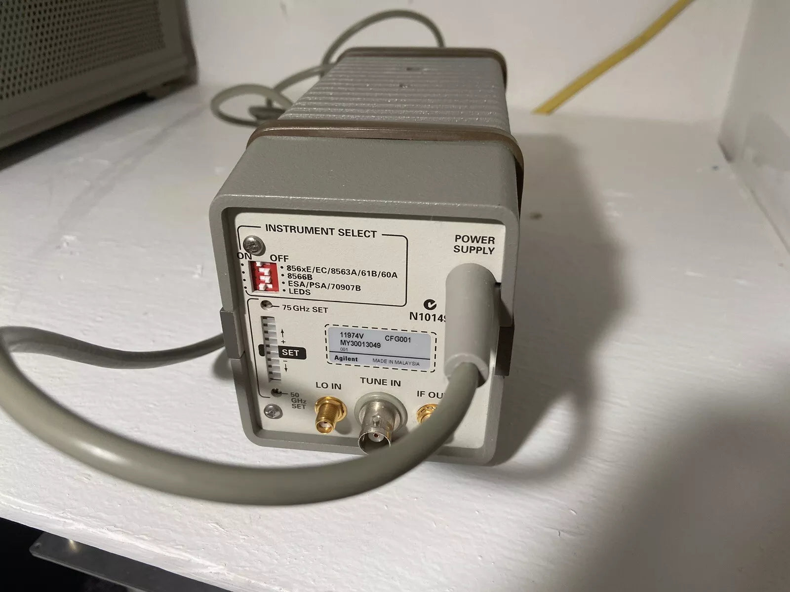 Agilent HP 11974-60028 Preselected Mixer with Power Supply 50-75 GHz 30 Day Warranty