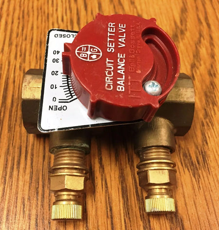 Bell & Gossett 117414LF CB-1/2 Lead-Free Circuit Setter Balance Valve 1/2 NPT