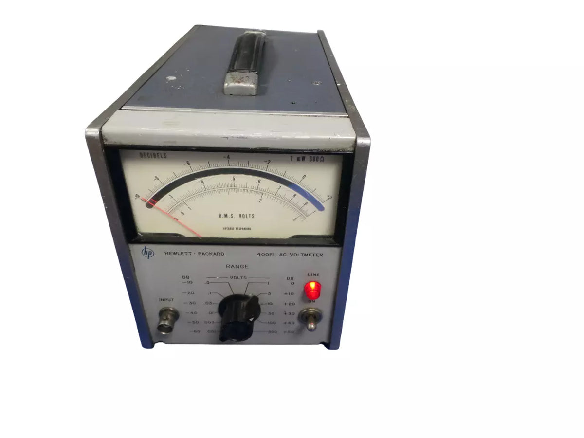 HP Hewlett Packard 400EL AC Voltmeter - Accurate Voltage Measurement Tool