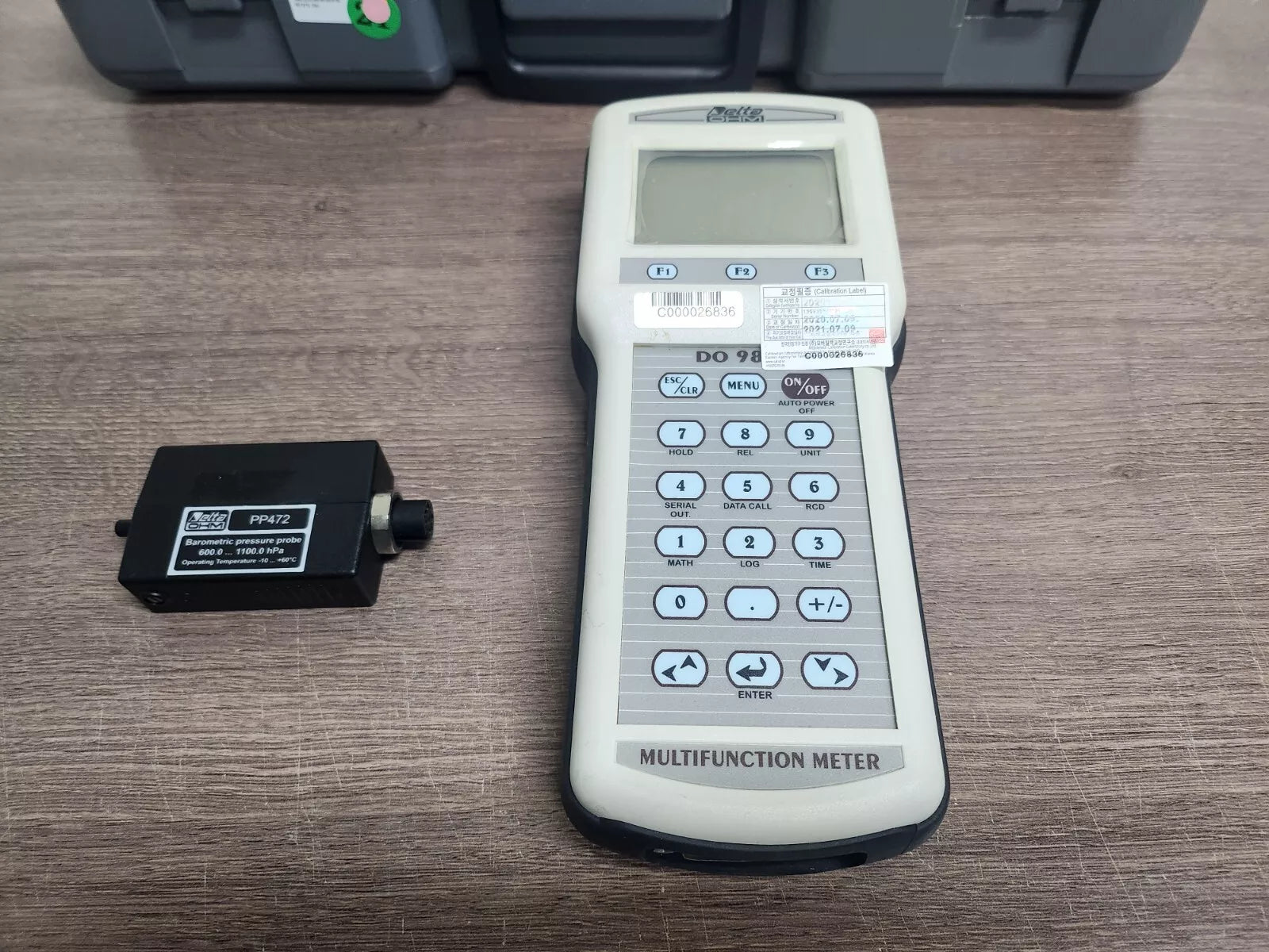 DeltaOHM DO9847 Multifunction Meter with PP472 Barometric Pressure Probe