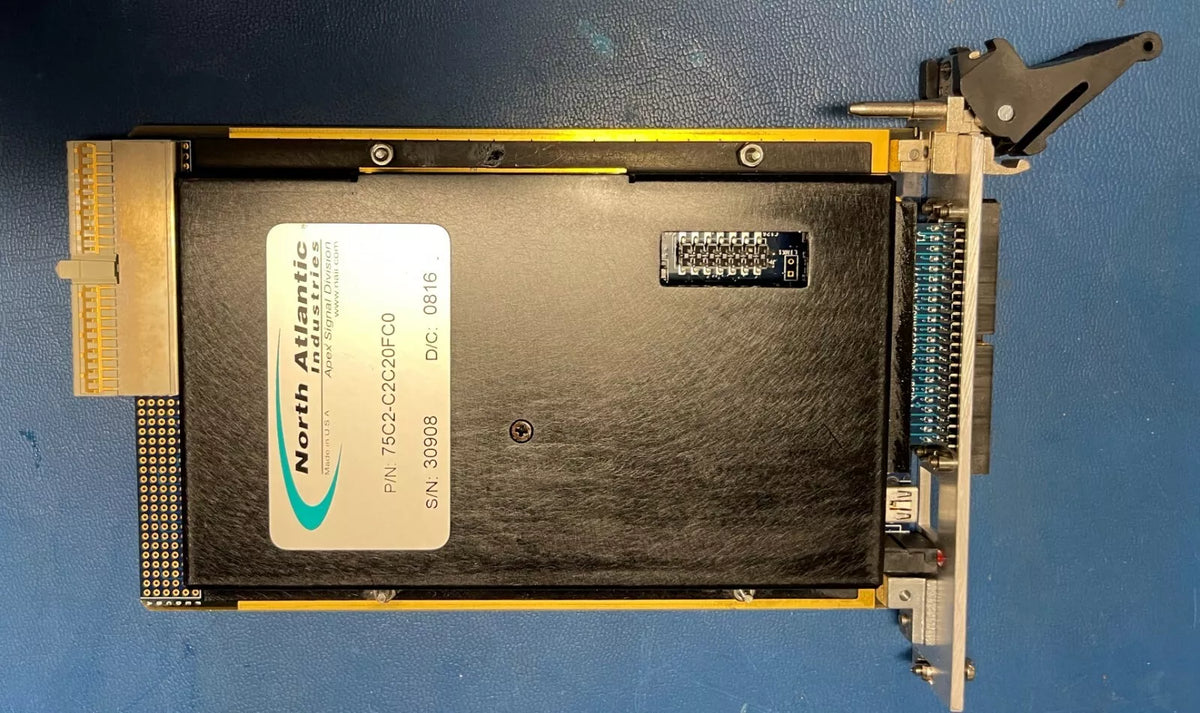 NAI 75C2 Single Slot 3U cPCI I/O and Comm. Board