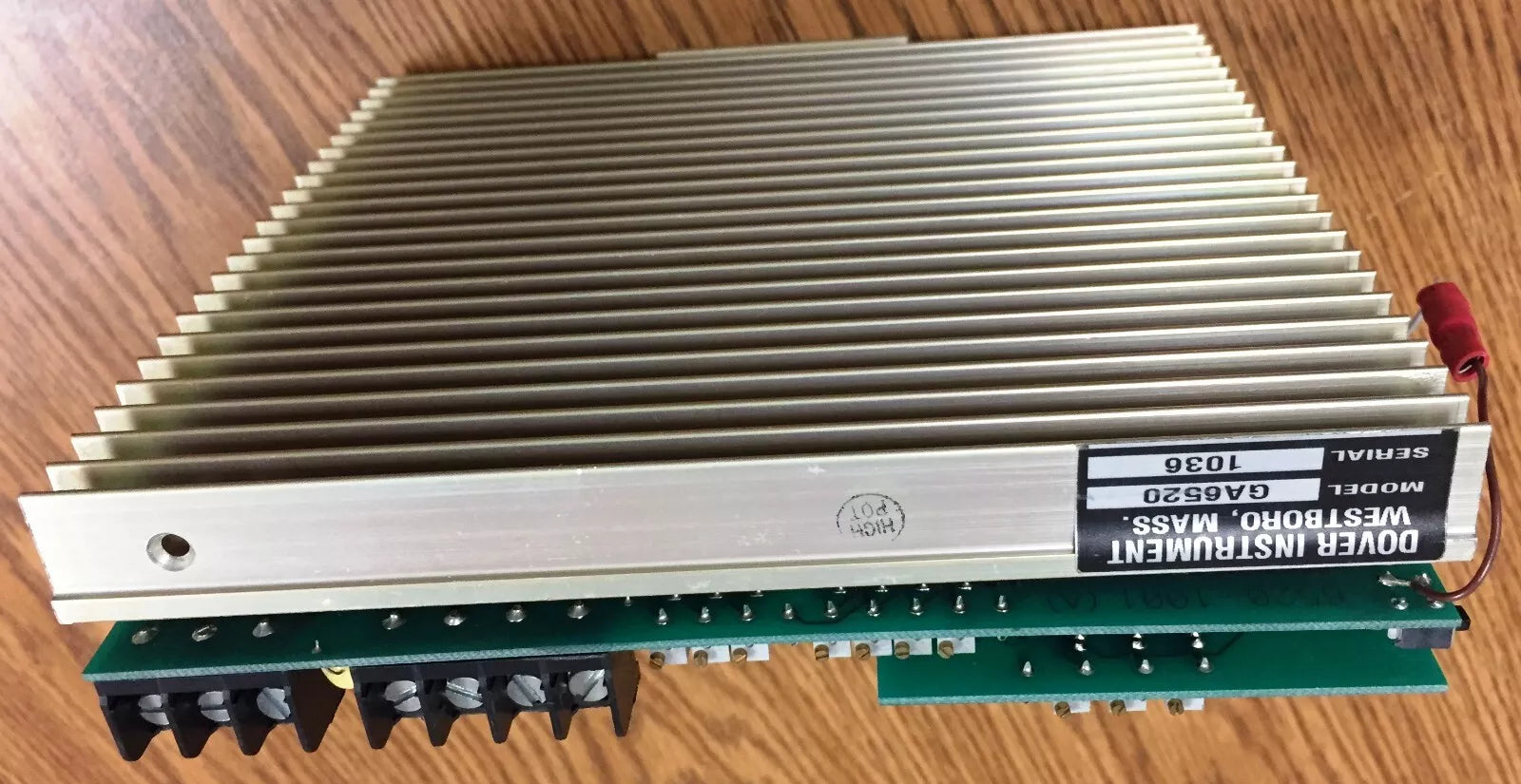 Dover Instrument GA6520 Servo Amplifier Board with GA6520-11 Axis Driver