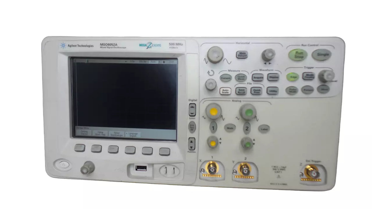 AGILENT MSO6052A Mixed Signal Oscilloscope 500MHz 4GSa/s 