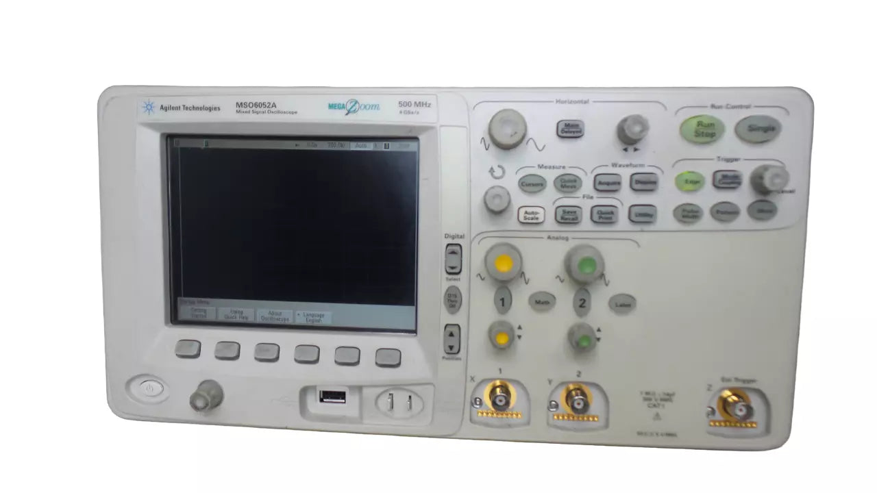 AGILENT MSO6052A Mixed Signal Oscilloscope 500MHz 4GSa/s 