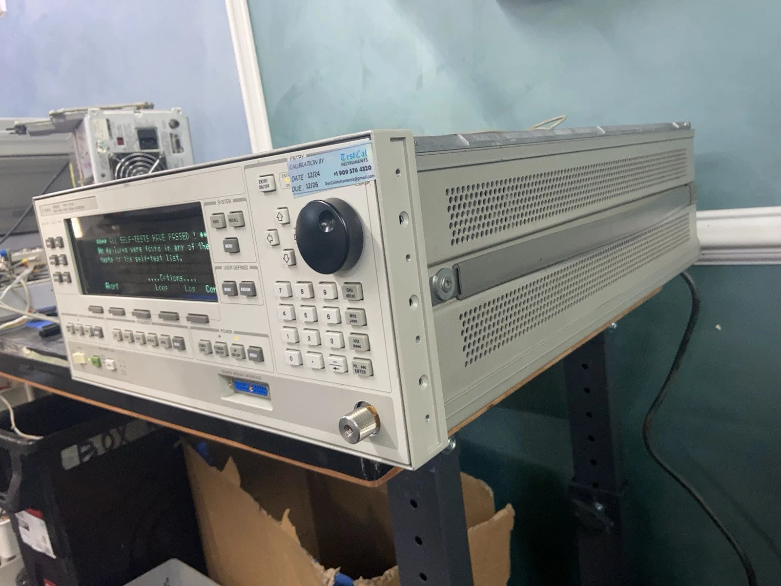 HP Agilent 83620B 83630B Signal Generator/Sweeper Cal’d Opt 8