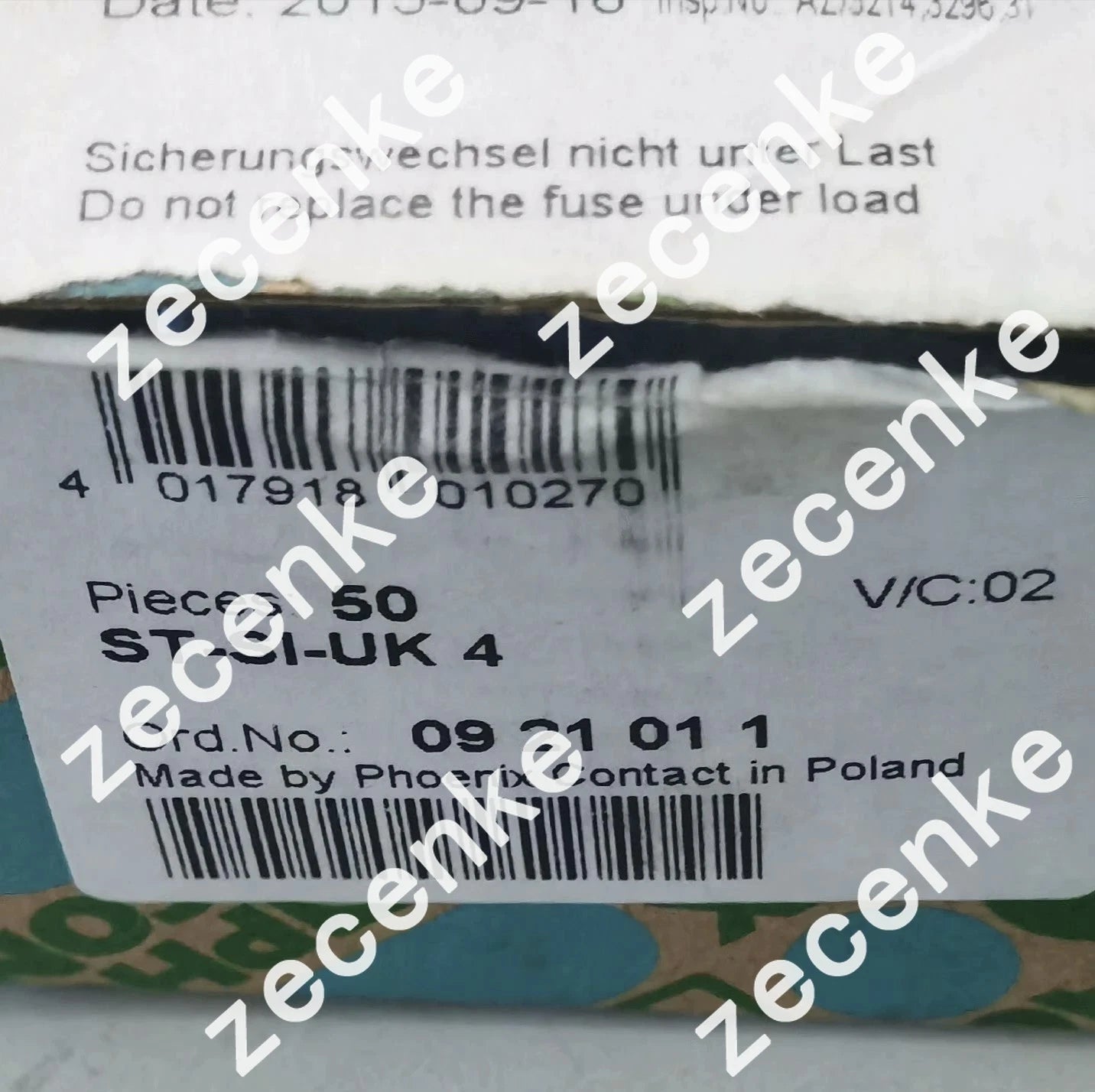 Lot of 50 PHOENIX CONTACT ST-SI-UK 4- 0921011 Modules