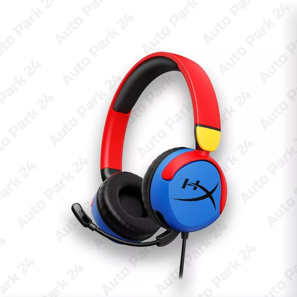 HyperX Cloud Mini Wired Headset for PC, Switch, PS, Xbox, Phones, Laptops with Boom Mic