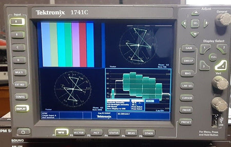 Waveform Vector Monitor 1741C by Tektronix