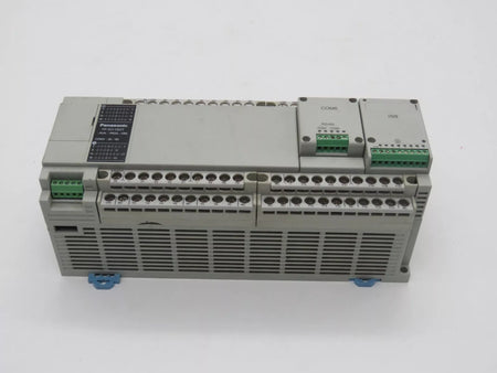 Panasonic FP-XH C60T Control Unit AFPXHC60T-F 100-240V 0.65A 50-60Hz IN 24V