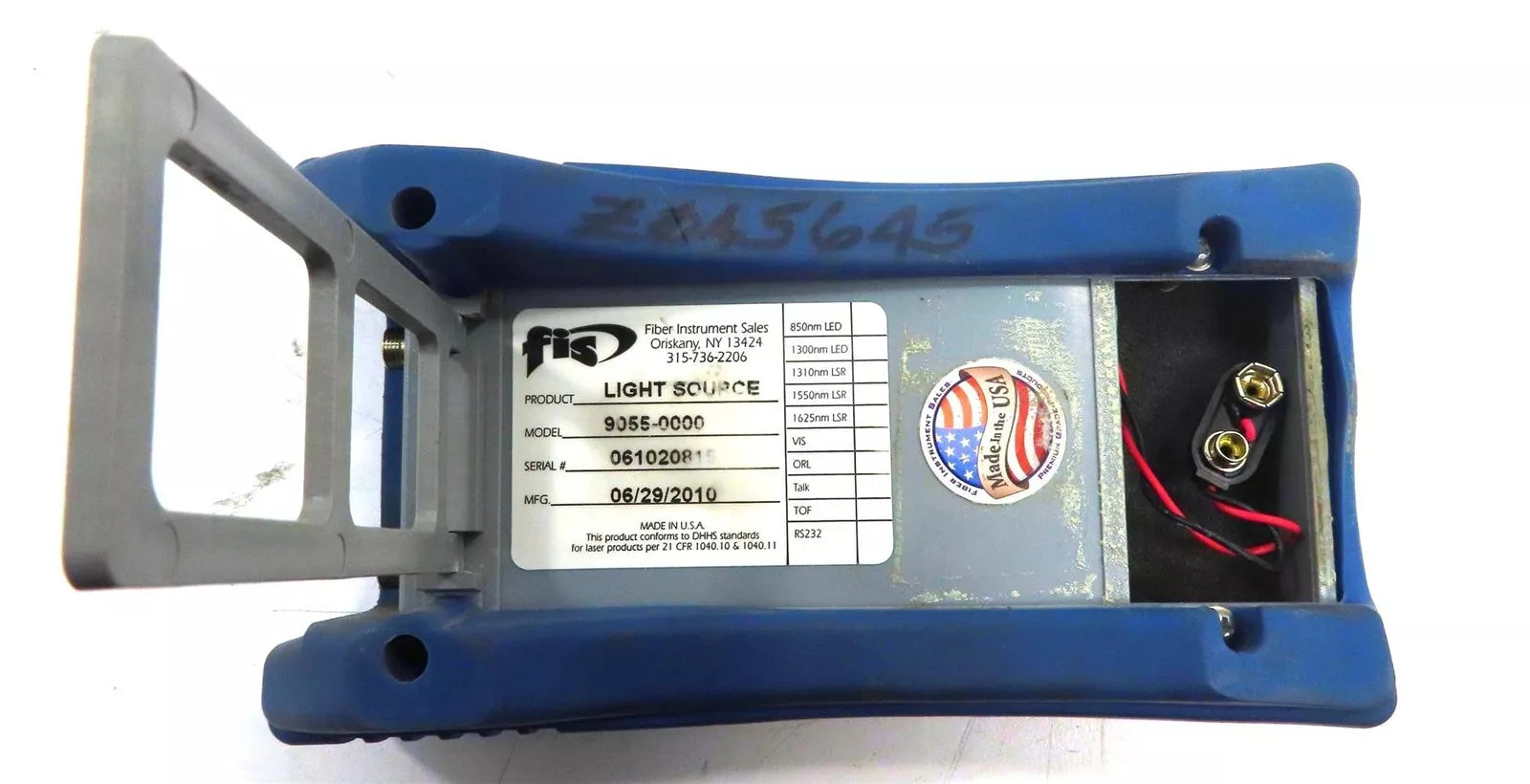 FIS Power Meter F18513HR & Light Source 9055-0000
