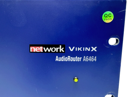 Network Vikinx A6464 64x64 Analogue Balanced Audio Stereo Router