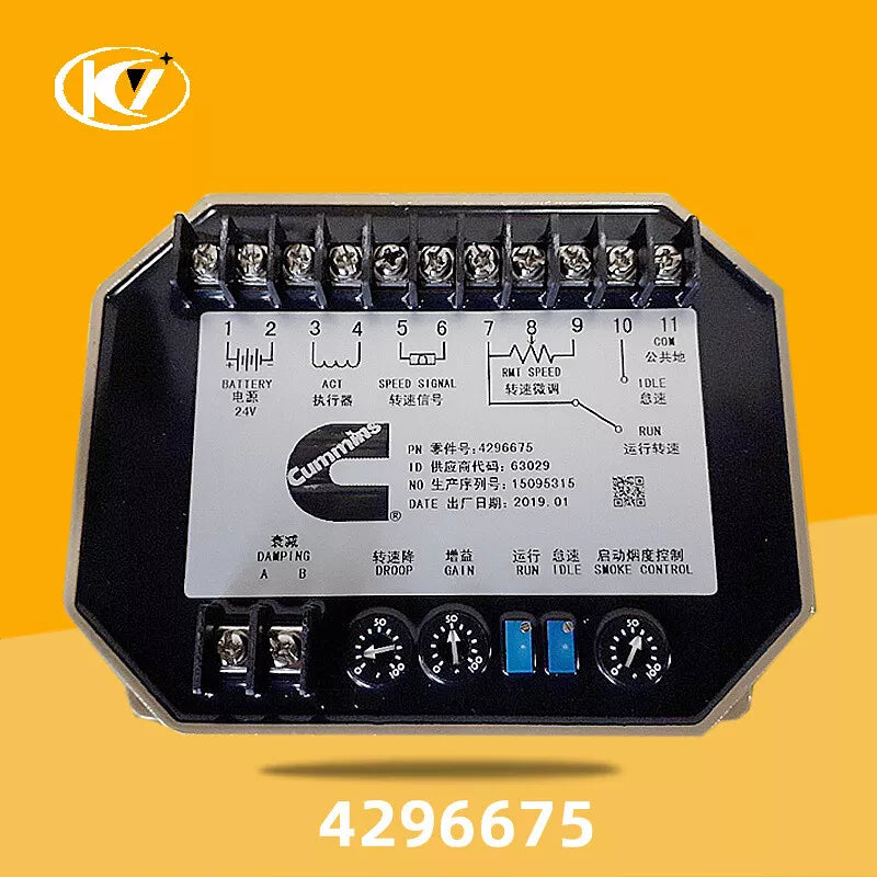 1PC NEW Cummins 4296675 electronic speed control board (by )#W7866 WX