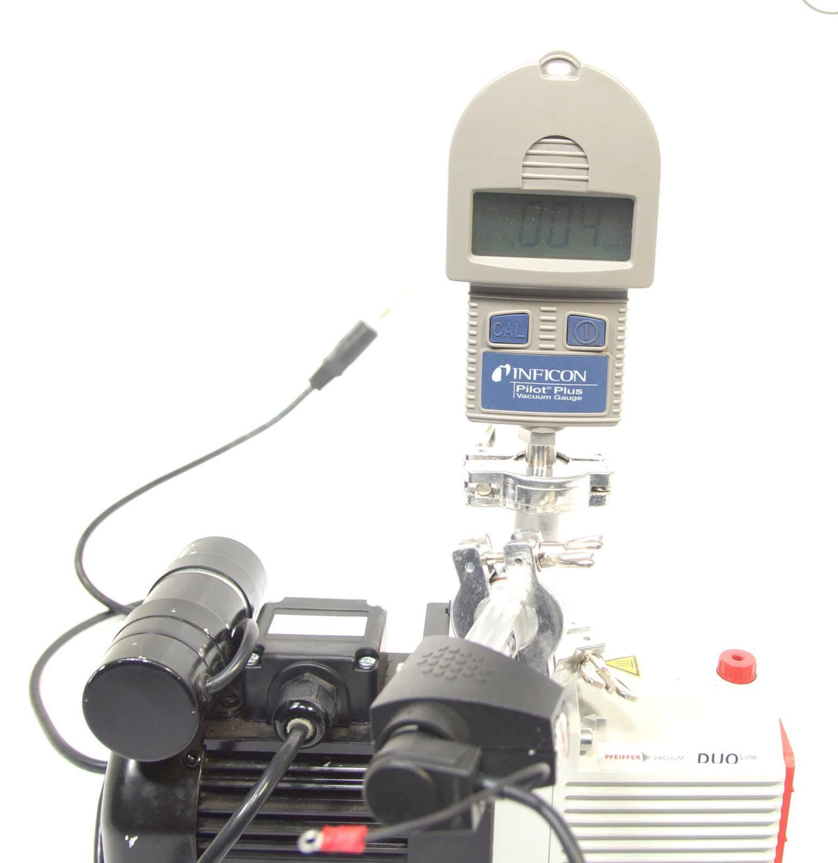 Leybold Vakuum / Vacuum Thermovac TM20 D-50968 Gauge Controller w TR211 Sensor