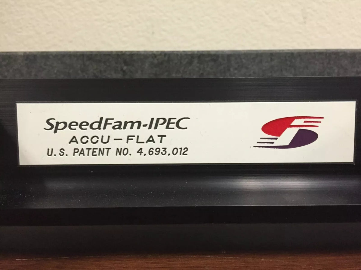SpeedFam Accu-Flat: Wafer Polishing Flatness Monitoring & Control System