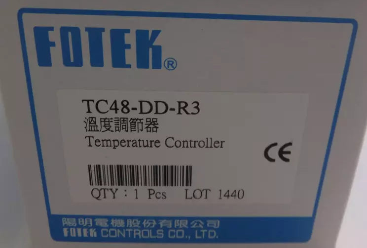 FOTEK Thermostat TC-48-DD In Box