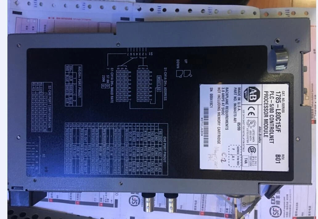 Allen-Bradley 1785-L80C15/F Controller Module