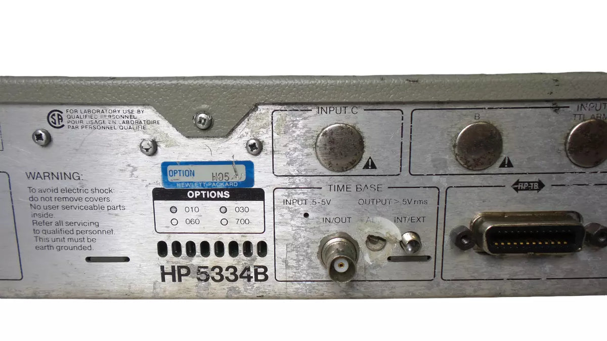 HP 5334B Universal Counter - High-precision Frequency Measurement Tool