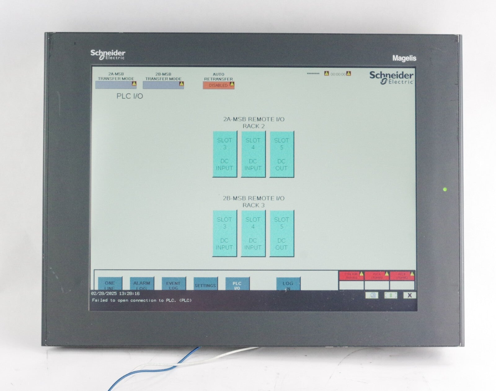 XBTGT7340 15-inch Color Touch Panel by Schneider Electric