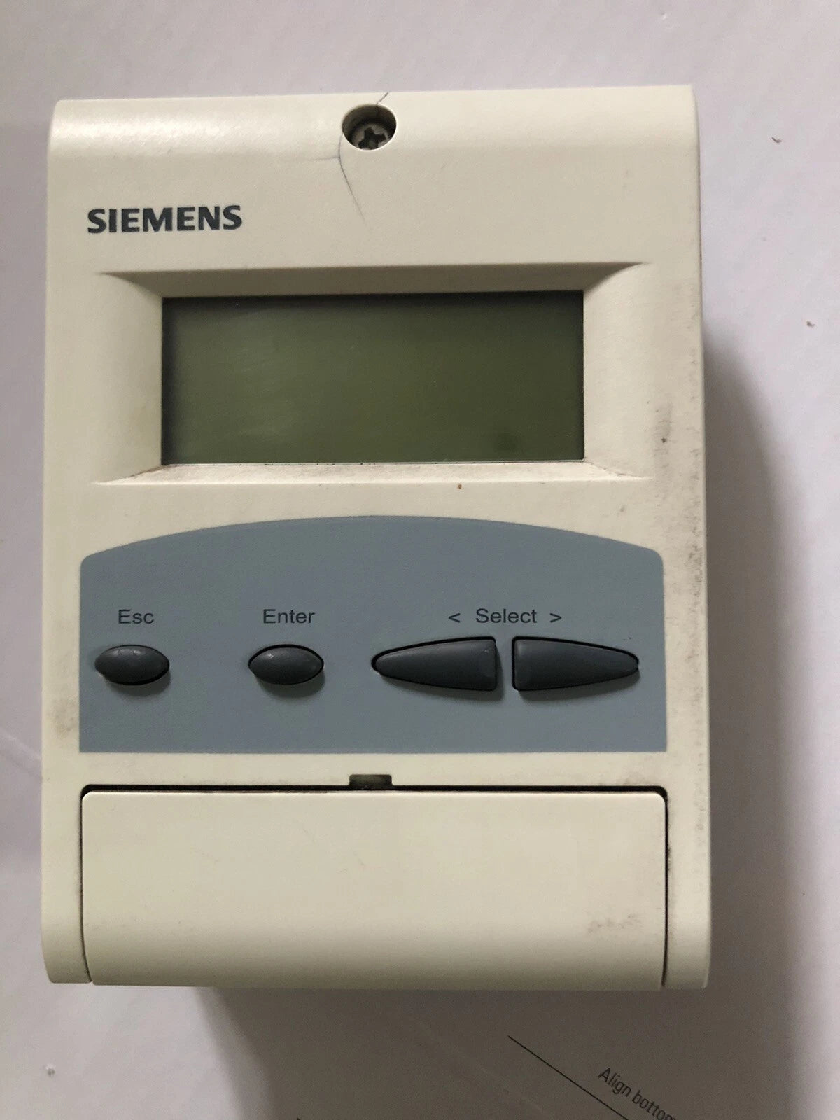 Siemens AZL52.40B1 Display And Operating Unit