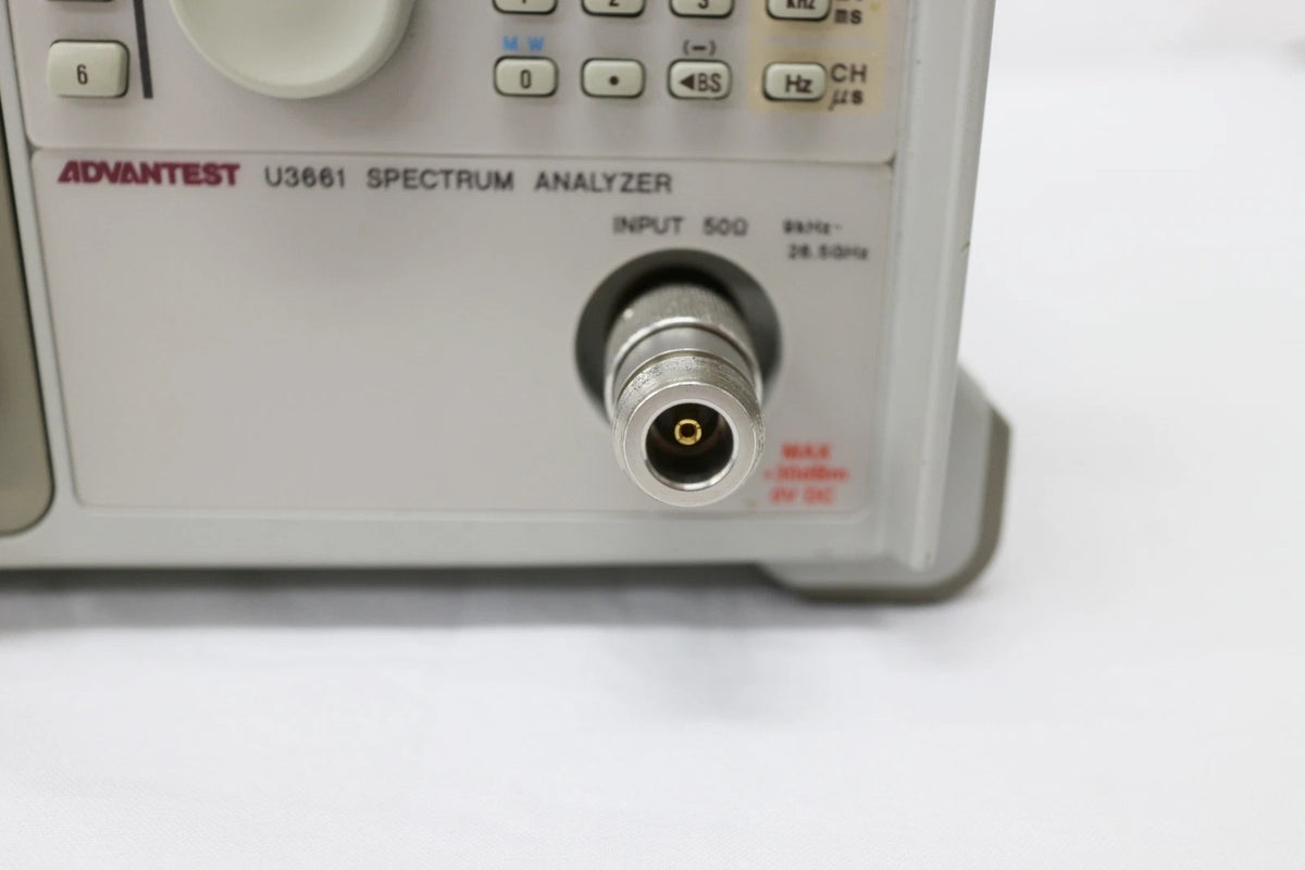 ADVANTEST U3661 /26 9KHz-26.5GHz Portable Spectrum Analyzer