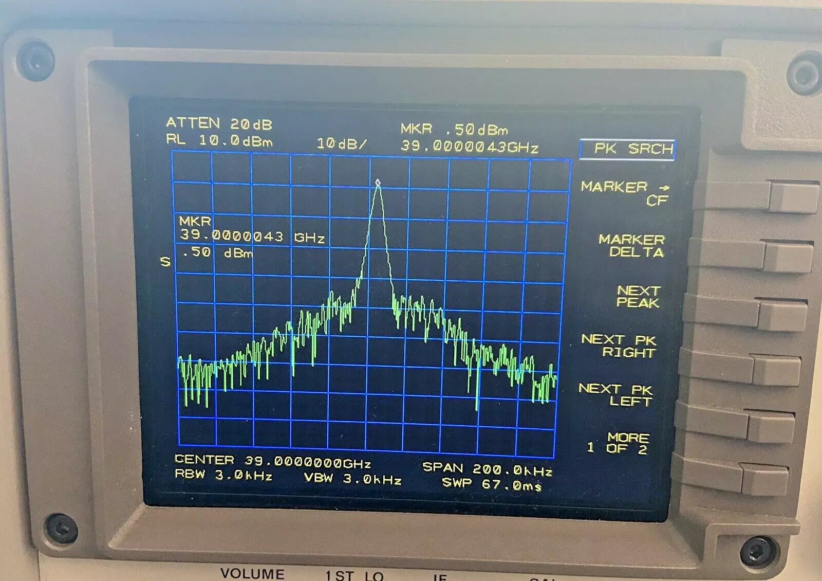 HP Agilent 8564E/EC 20Hz-40GHz with Color LCD, Opt. 6, 7, Calibrated