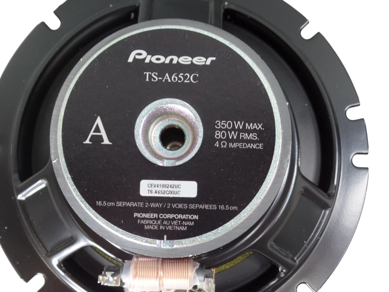 Pioneer TS-A652C A-Series 6-1/2" component speaker system - Free Shipping.