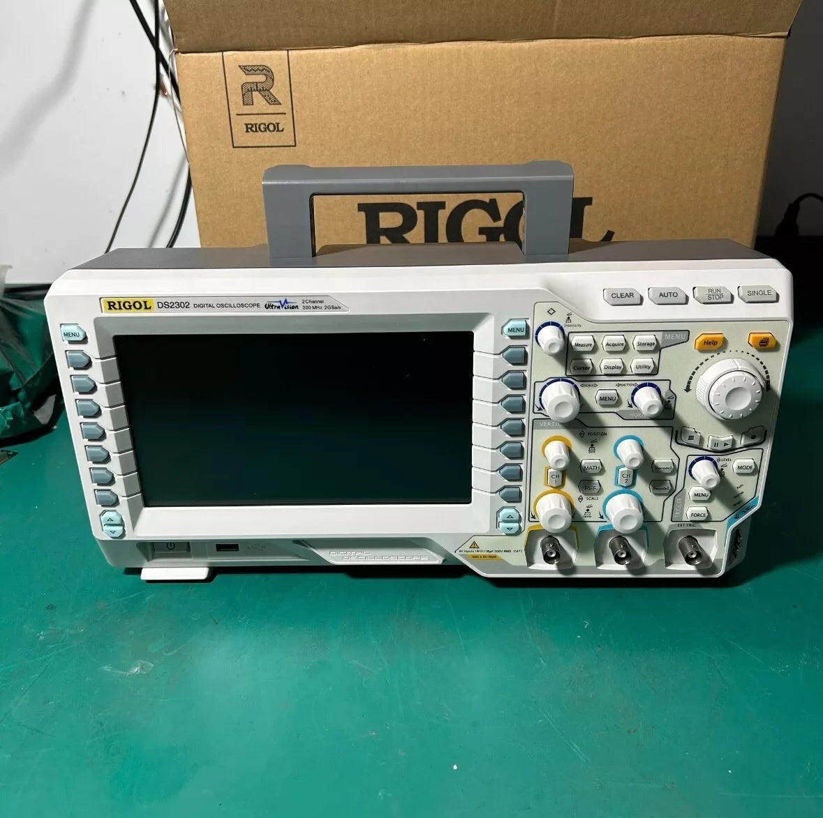 Rigol DS2302 Digital Oscilloscope 2 Channel 300MHz 2GSa/s - XG eqpt
