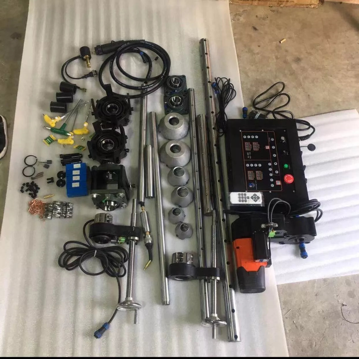 Portable Line Boring Machine + Bore Welder for Excavator Machinery Repair Tools
