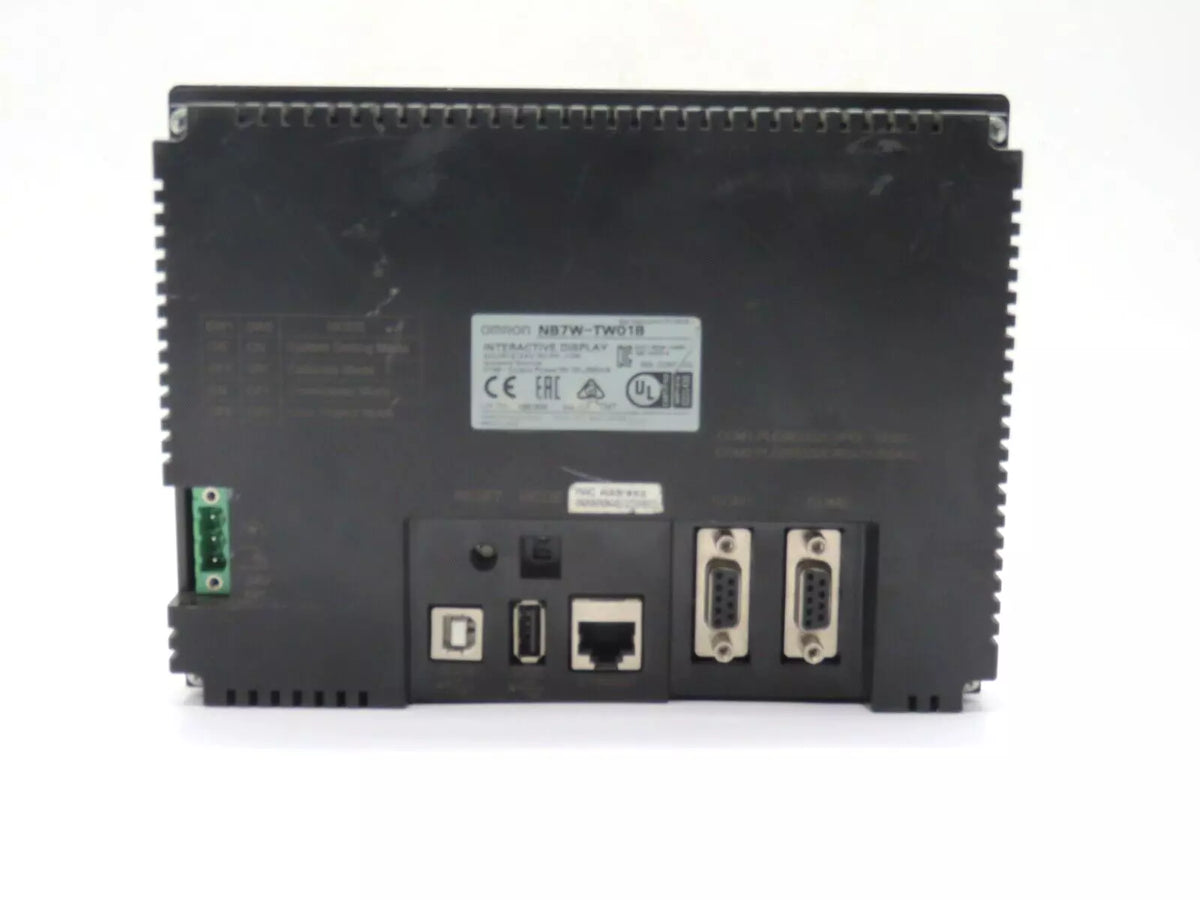 Omron NB7W-TW01B Touch Screen Interactive HMI Display 24 VDC