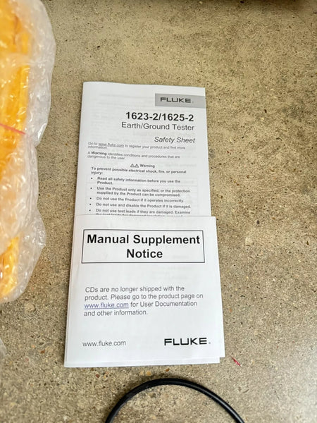 Fluke 1623-2 Basic Earth Ground Tester - Geo Series