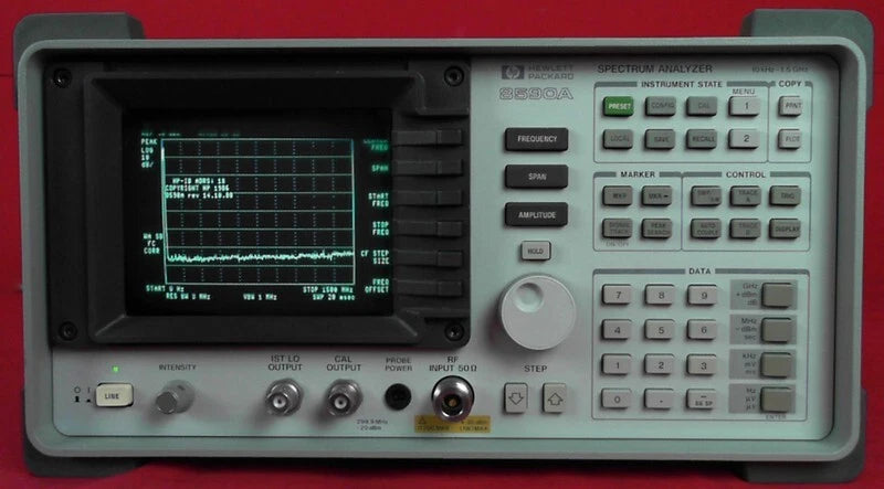 HP Agilent Keysight 8590A Spectrum Analyzer 10kHz-1.5GHz