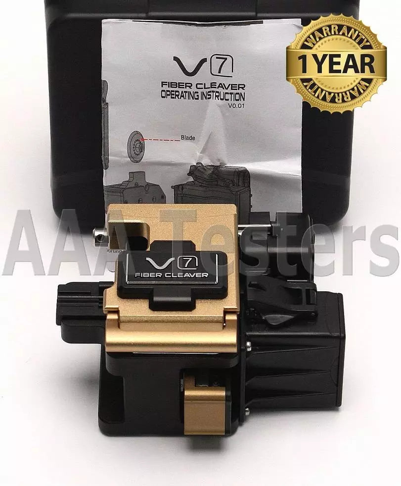 INNO V7+ SM MM High Precision Single & Ribbon Fiber Optic Cleaver V-7+ V7