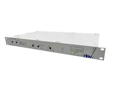 DEV Systemtechnik 1951 Universal Switch Chassis 1RU with 1 DEV 11-0050 SPDT Switch