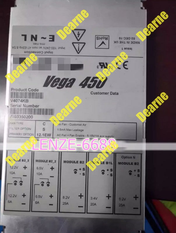 1PC USED Vega 450 V4074KB