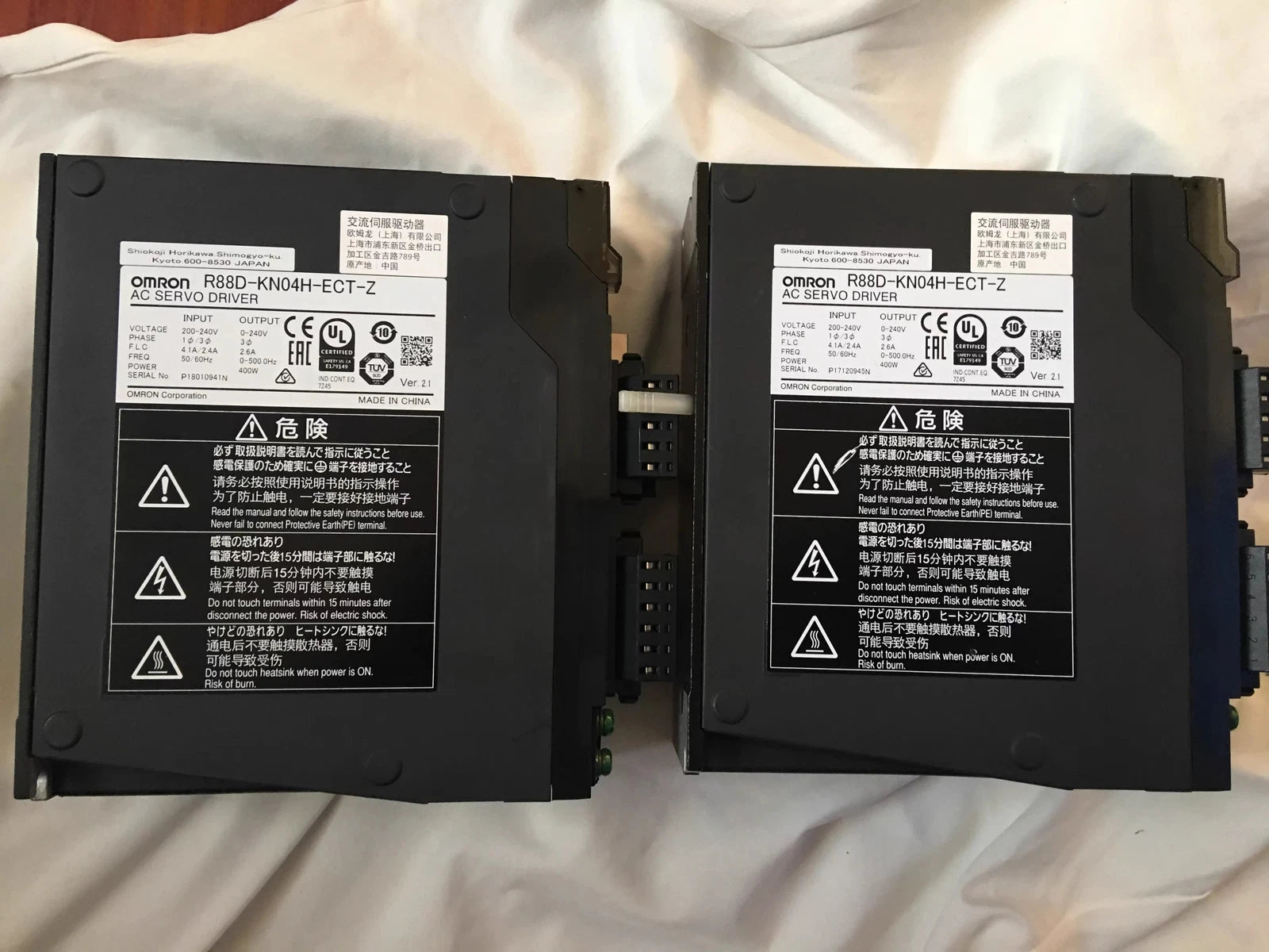 OMRON R88D-KN04H-ECT-Z Servo Drive
